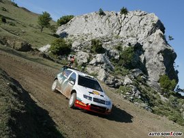 2005款斯柯达法比亚WRC