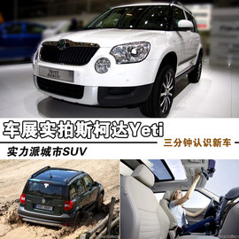 进口斯柯达Yeti上海车展新车解码