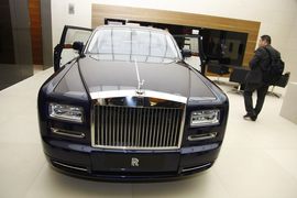 2013款劳斯莱斯幻影上海车展实拍