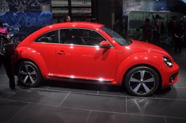 大众甲壳虫R-Line上海车展实拍