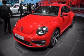 大众甲壳虫R-Line上海车展实拍