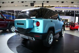   北京汽车Concept 500 上海车展实拍