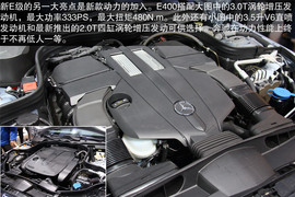 北京奔驰全新E400L上海车展实拍