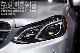 北京奔驰全新E400L上海车展实拍