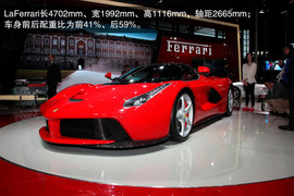 2013款法拉利LaFerrari图解