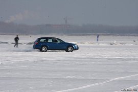 斯巴鲁雪地试驾