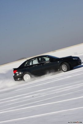 斯巴鲁雪地试驾