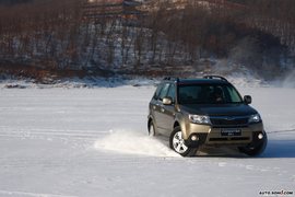 斯巴鲁雪地试驾