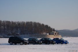 斯巴鲁雪地试驾