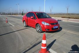 2008款天语SX4三厢试驾