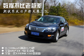 2013款日产新天籁动态试驾