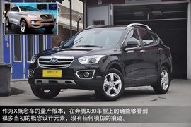 2013款奔腾X80到店实拍图解