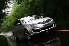 全新荣威550试驾实拍