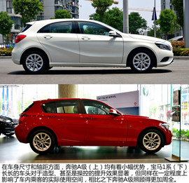 奔驰A级对比宝马1系