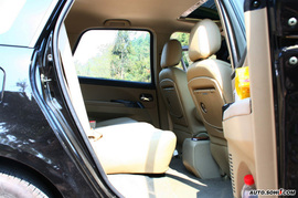 搜狐广西试驾景逸1.8T内饰