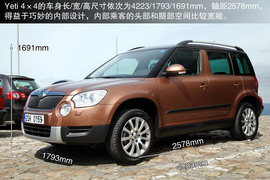 2013款斯柯达进口Yeti海外体验