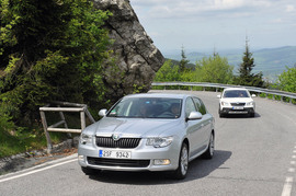 2013款斯柯达Superb旅行车海外体验