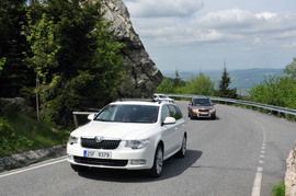 2013款斯柯达Superb旅行车海外体验