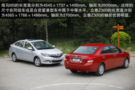 2012款众泰Z300对比海马M3文章配图