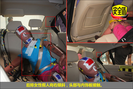 2013款宝马3系320Li时尚型碰撞试验图解
