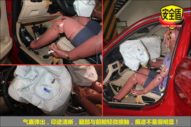 2013款宝马3系320Li时尚型碰撞试验图解
