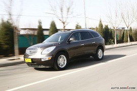 2009款别克昂科雷旗舰版试驾