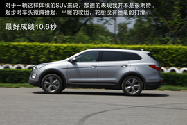 测试进口现代格锐3.0L旗舰型