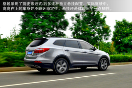 测试进口现代格锐3.0L旗舰型