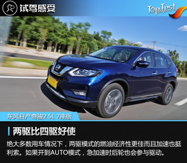 2017款东风日产奇骏2.5L