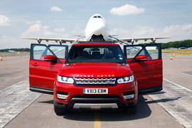 2014款路虎揽胜运动版英国试驾实拍