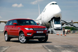 2014款路虎揽胜运动版英国试驾实拍