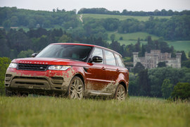 2014款路虎揽胜运动版英国试驾实拍