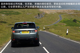 2014款路虎揽胜运动版英国试驾实拍