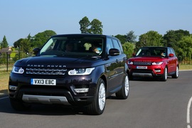 2014款路虎揽胜运动版英国试驾实拍