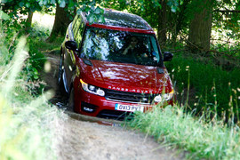 2014款路虎揽胜运动版英国试驾实拍