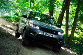 2014款路虎揽胜运动版英国试驾实拍