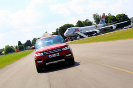 2014款路虎揽胜运动版英国试驾实拍