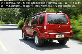 2013款郑州日产帕拉丁2.4L四驱纪念版豪华型试驾