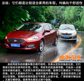 菲亚特菲翔对比雪铁龙C4