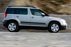   2013款进口斯柯达Yeti 1.8TSI舒适版试驾实拍