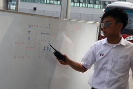 日产跑车特训营中的淑女