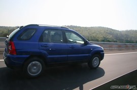 2009款起亚狮跑试驾