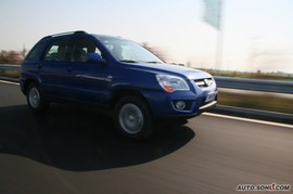 2009款起亚狮跑试驾