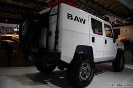 北汽勇士上海车展实拍