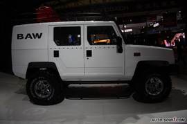 北汽勇士上海车展实拍