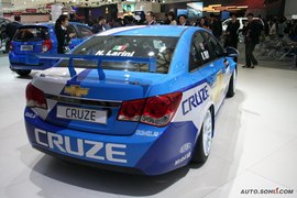 雪佛兰科鲁兹WTCC赛车09上海车展实拍