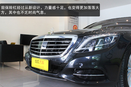 全新一代奔驰S500L实拍图解