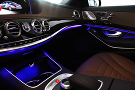 全新一代奔驰S500L实拍图解