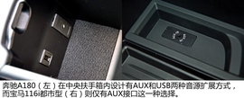 宝马116i都市型对比奔驰A180时尚型
