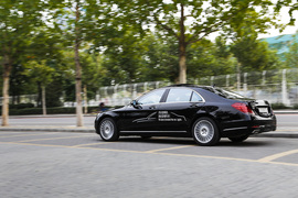 2014款奔驰S500L试驾实拍